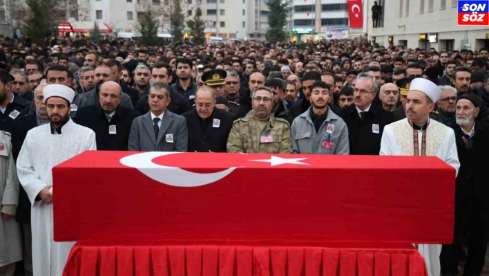 Şehit Aslan son yolculuğuna uğurlandı