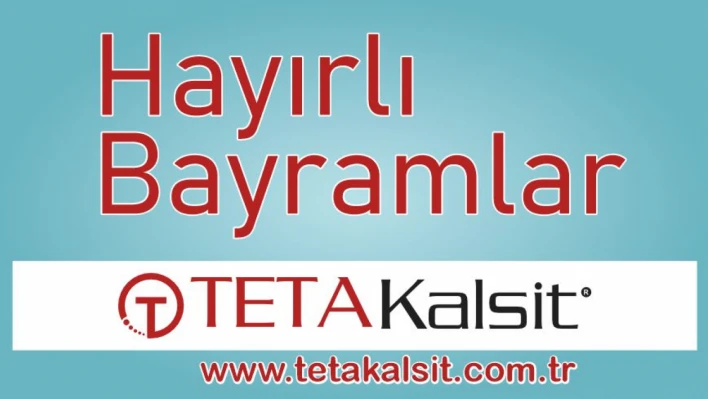 Teta Kalsit Bayram Tebriği