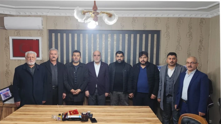 Tüm Elazığ Muhtarlar Derneği'nden Gazetemize 10 Ocak ziyareti