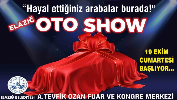 Uluslararası markalar Elazığ'da buluşuyor: Oto show başlıyor