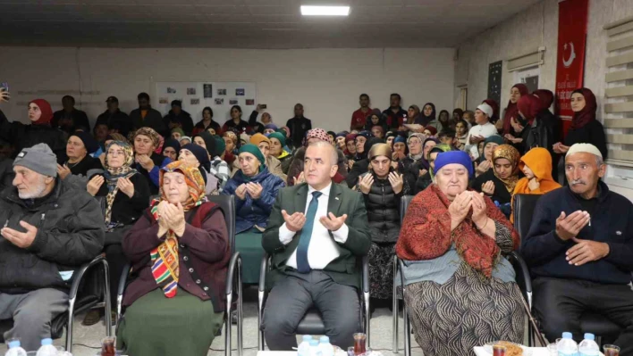 Vali Hatipoğlu, Ahıska Türkleri ile bir araya geldi