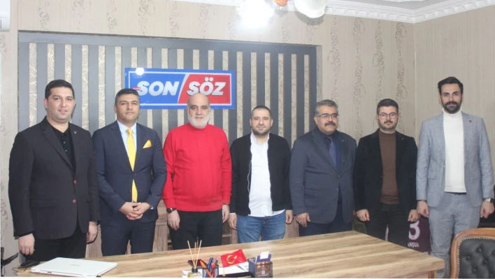 Yeniden Refah Partisi Elazığ İl Teşkilatı'ndan Gazetemize Ziyaret