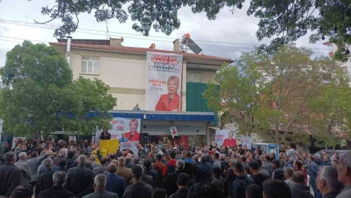 Prof. Dr. Açık, seçim çalışmalarına devam ediyor

