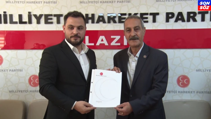 Cuma Telçeken, Resmi Başvurusunu Yaptı .