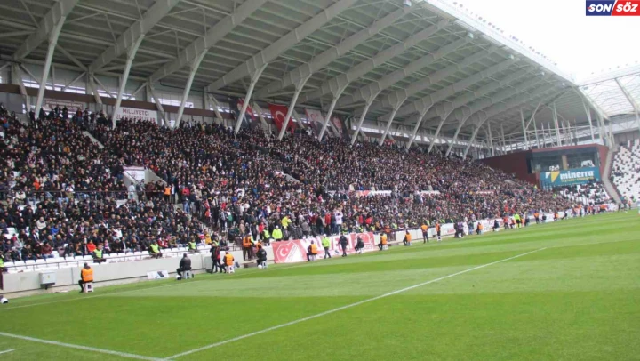 Elazığ'da seyirci rekoru kırıldı