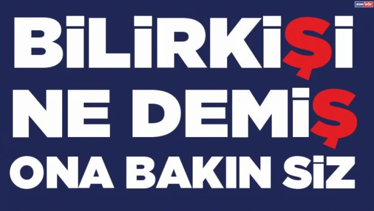 Bilirkişi Ne Demiş Ona Bakın Siz