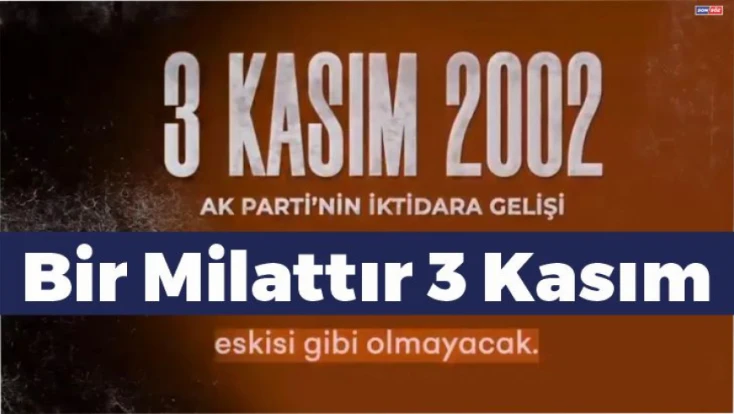 Bir Milattır 3 Kasım