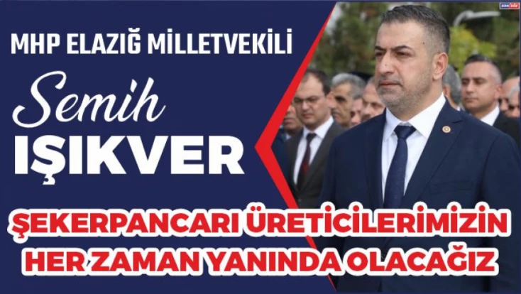 Şekerpancarı Üreticilerimizin Her Zaman Yanında Olacağız