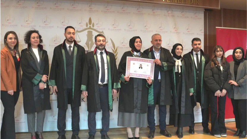 Elazığ Barosu'na Bir Hukukçu Daha