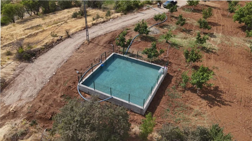 Özel İdare'den Sivrice'ye 6 adet Sulama Tesisi